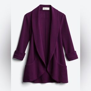 Purple blazer